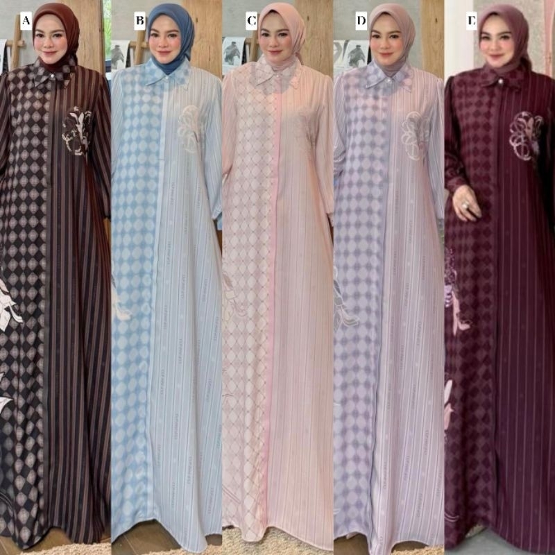 Laras Series Dress Gamis by Cupin Cup In