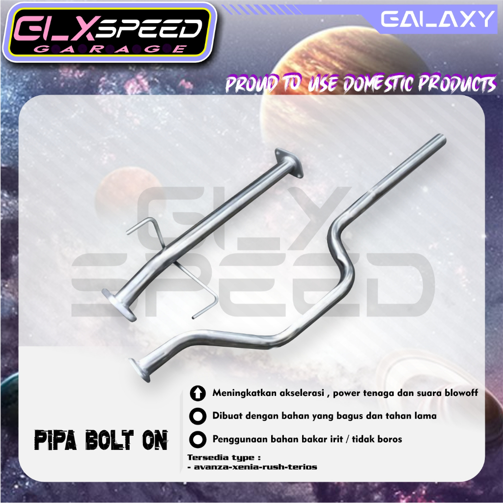 Pipa Bolt On Knalpot Mobil Avanza - Xenia - Rush - Terios