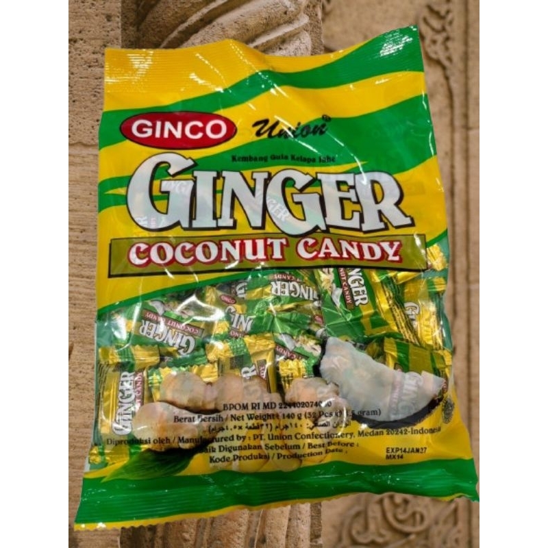 

ginger coconut candy union