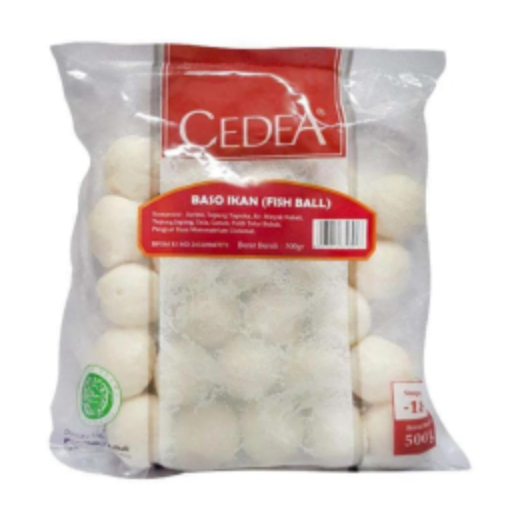 

CEDEA FISH MEATBALLS (500gr) / BASO IKAN