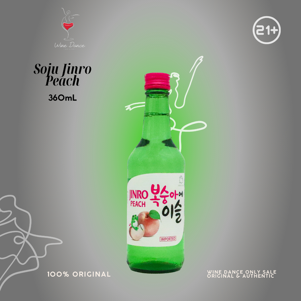 

Soju Jinro Peach Soju 360ml