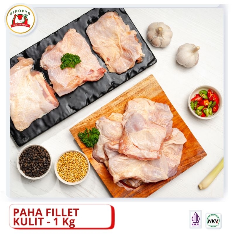 

Boneless Paha Kulit Paha Fillet 1 kg