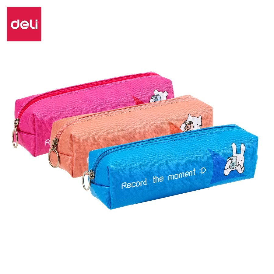 

Kotak Pensil Kain/DeliPencil Pouch Record The Moment H915