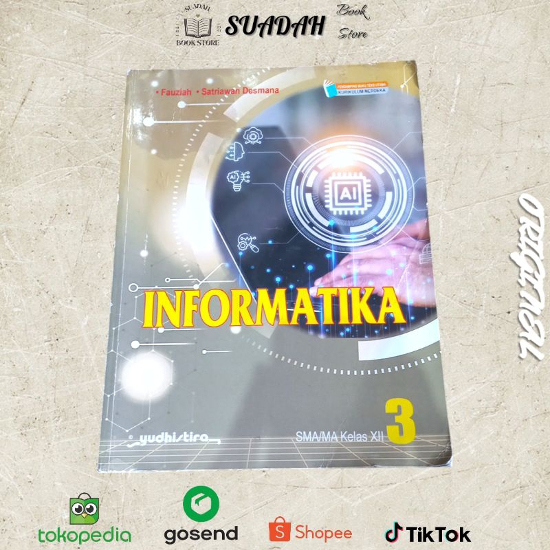 INFORMATIKA SMA KELAS 12 KURIKULUM MERDEKA YUDISTIRA