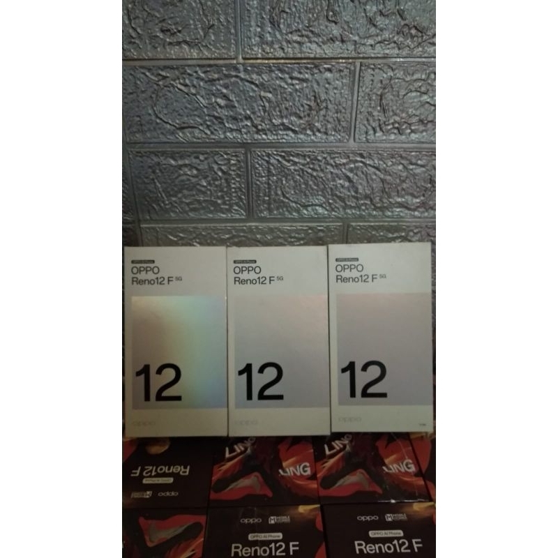 dus box hp oppo Reno12f 5G original