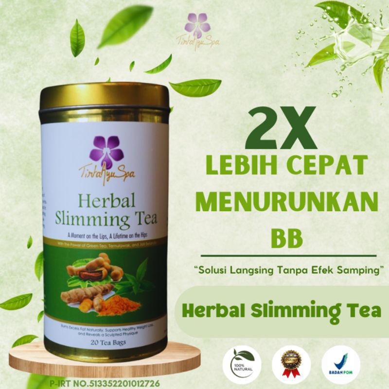 

Herbal Slimming Tea Tirta Ayu Spa – Teh Pelangsing & Detoks Tubuh Penurun Berat Badan Efektif