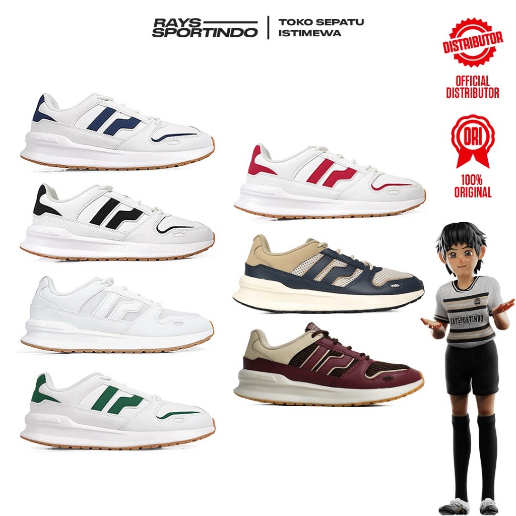 SEPATU SNEAKERS PIERO JOGGER 24