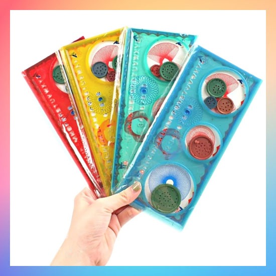 

Garisan Rotary Pattern Bunga / Penggaris Rotari Kembang / Magic Spirograph Geometric Ruler