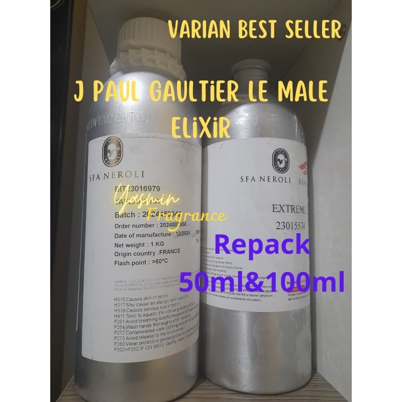 Bibit SFA Neroli  - MATELOT ESSENSE - JPG LE MALE ELIXIR - Original 100% Aroma Bold - Repack