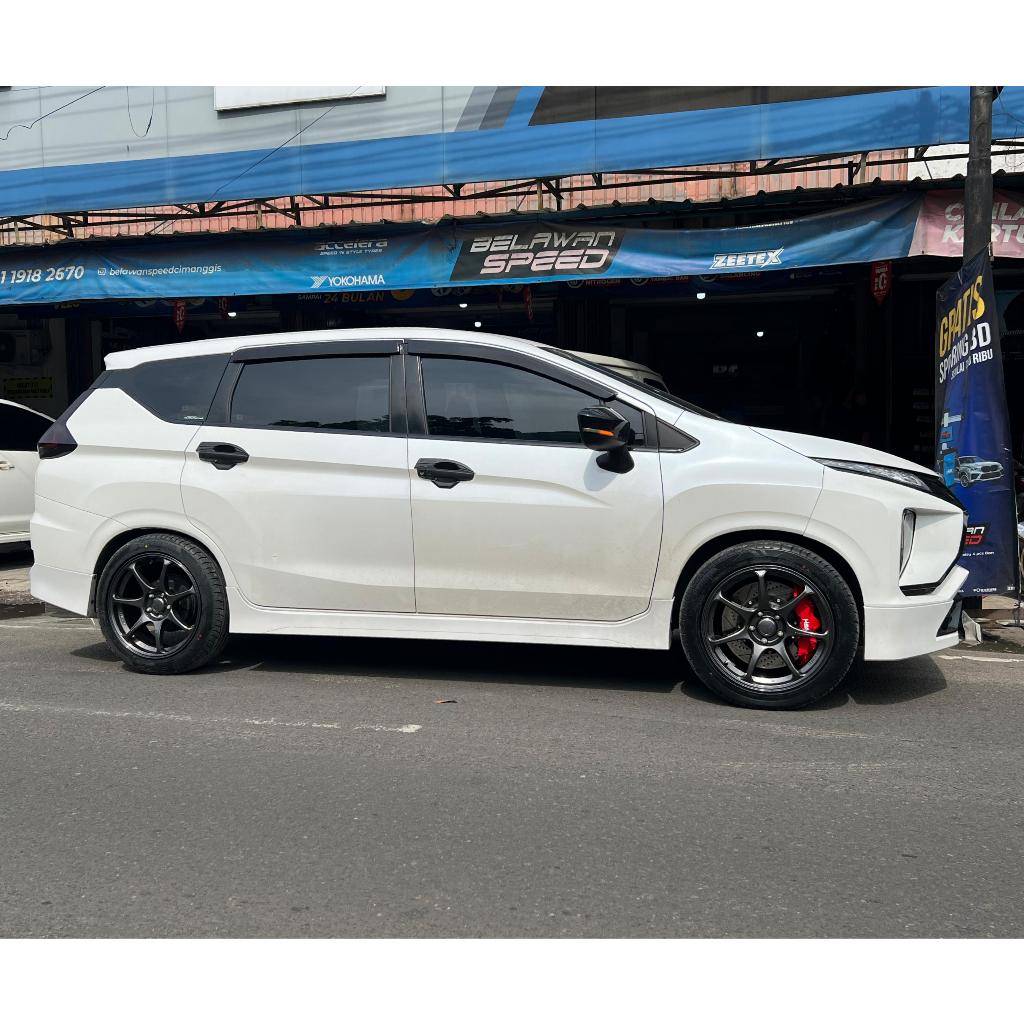 PAKET VELG PLUS BAN ACCELERA 225 50 R18 UNTUK MOBIL XPANDER USE VELG HSR SEBUNSUTA RING 18