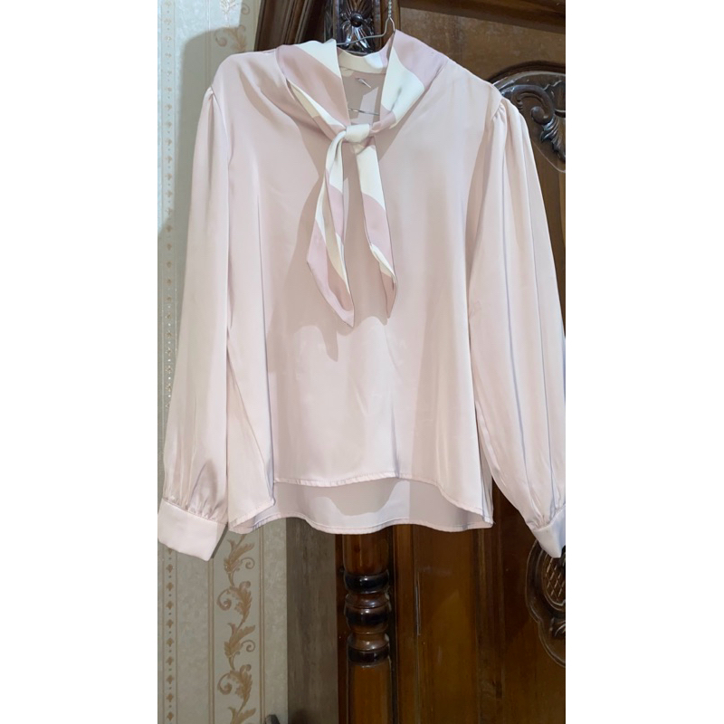 Blouse Bangkok Pink Muda & Fuschia