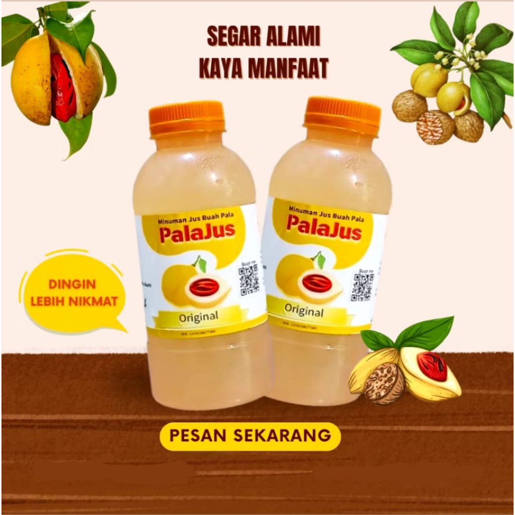 

Minuman Jus Buah Pala PalaJus 250 ml