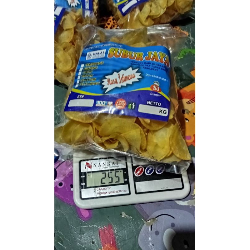 

Keripik singkong original renyah dan gurih