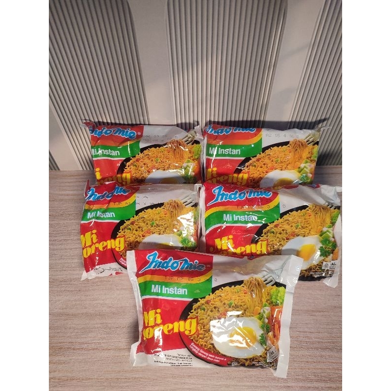 

Mie goreng indomie(paket 5 pcs)