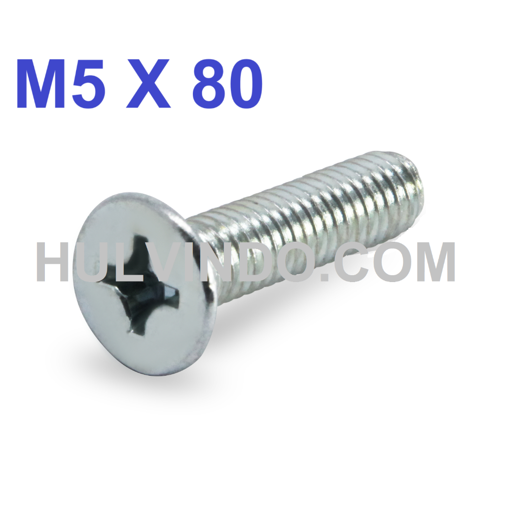 BAUT JF FLAT HEAD M5 X 80