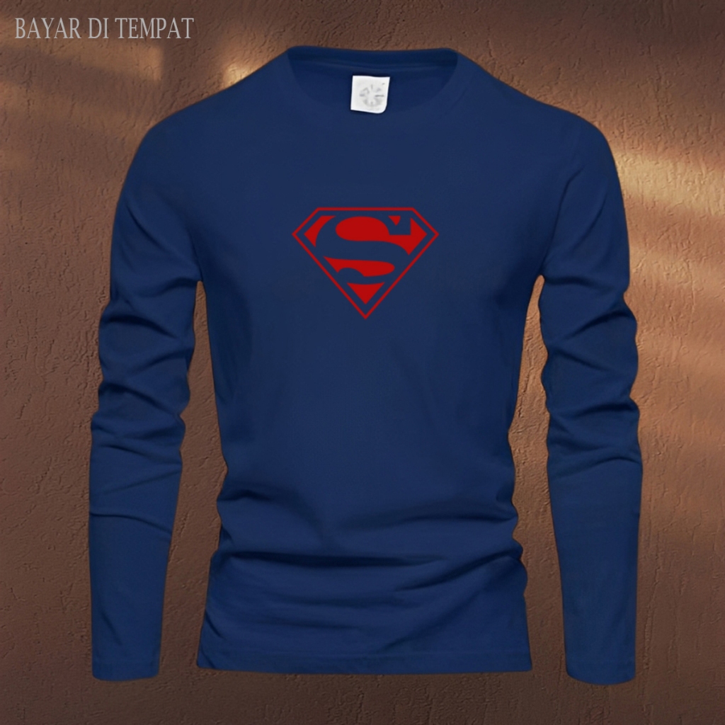 Terbaru_COD...!!! Kaos Distro Lengan panjang Pria Wanita Terbaru Kaos Distro spiderman-merah Cualita