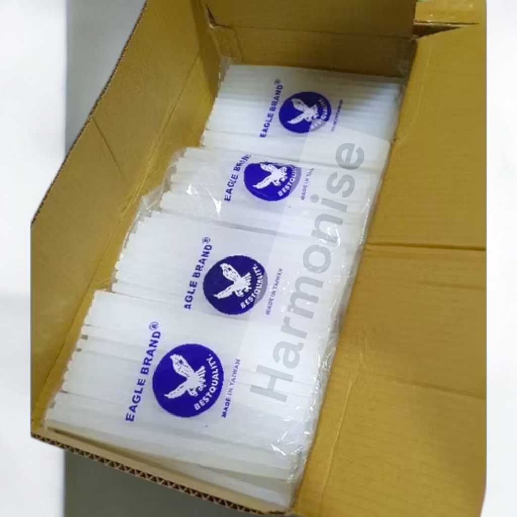 

1Dus 25kg Lem Lilin Besar Eagle Brand Best Quality Grosir 1Dus Lem Lilin Besar Lem Tembak Bakar