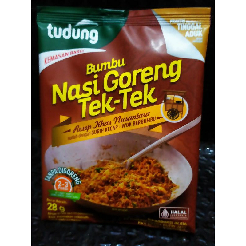 

Tudung Bumbu Nasi Goreng Tek-tek / Roa 28gr