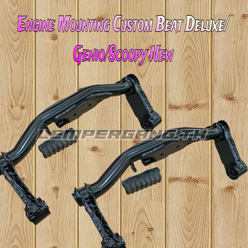 ENGINE MOUNTING/MONTING BEAT DELUXE GENIO CUSTOM PANJANG REQUEST