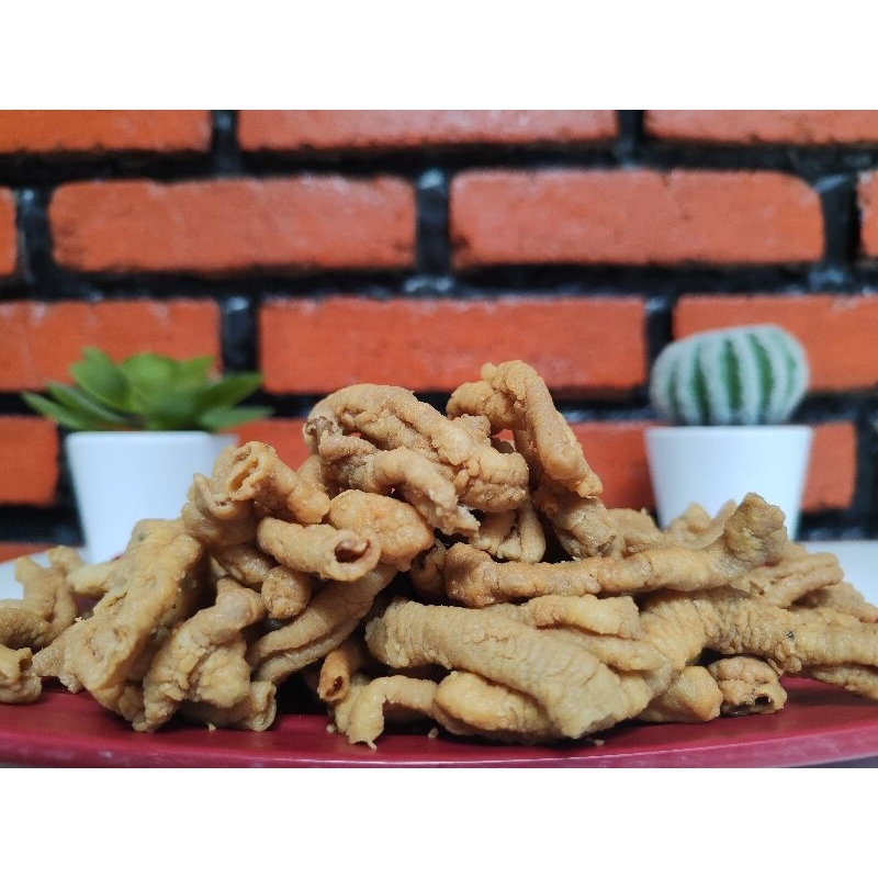 

Keripik usus/ usus goreng