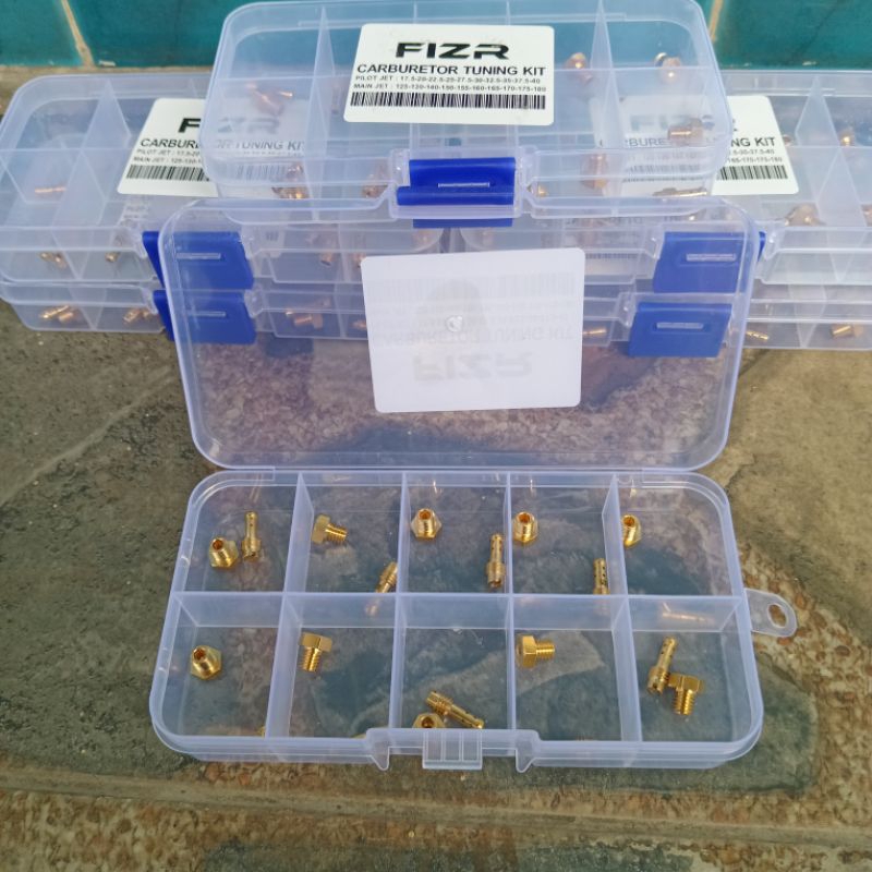Pilot jet main jet tuning set fiz r | pilot jet tuning satu set untuk fiz r