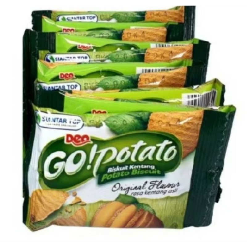

DEN GO POTATO. Den Potato Go!Biskuit Kentang Rasa Asli