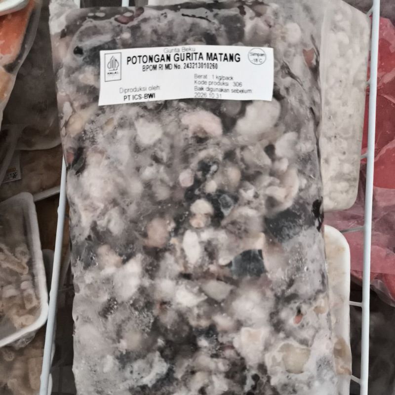

Gurita Cooked 1 kg potongan mix