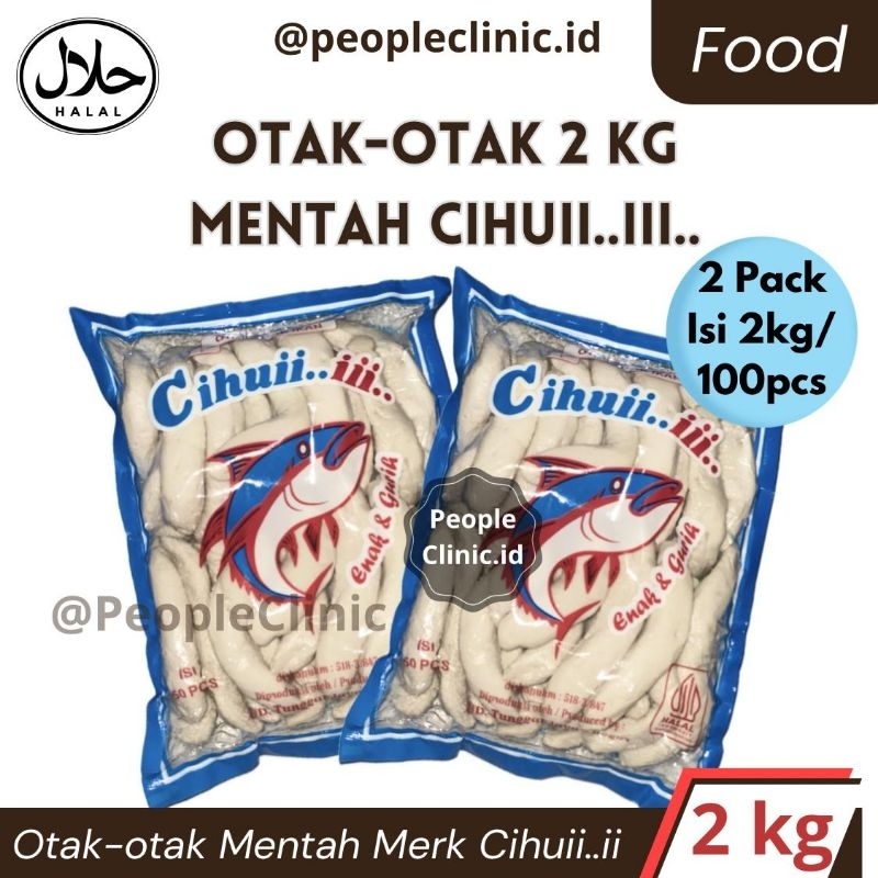 

OTAK OTAK MENTAH 2kg isi 100 pcs merk cihui termurah di shopee