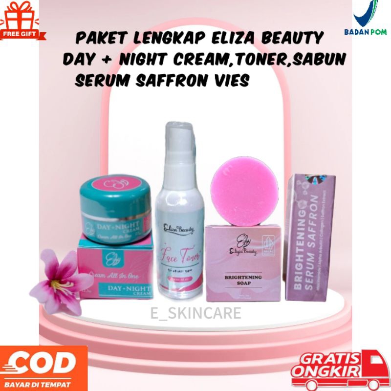 [COD] Eby Eliza Beauty ( Paket Lengkap Eliza Beauty Cream Toner Eliza Beauty Ori Serum Glowing