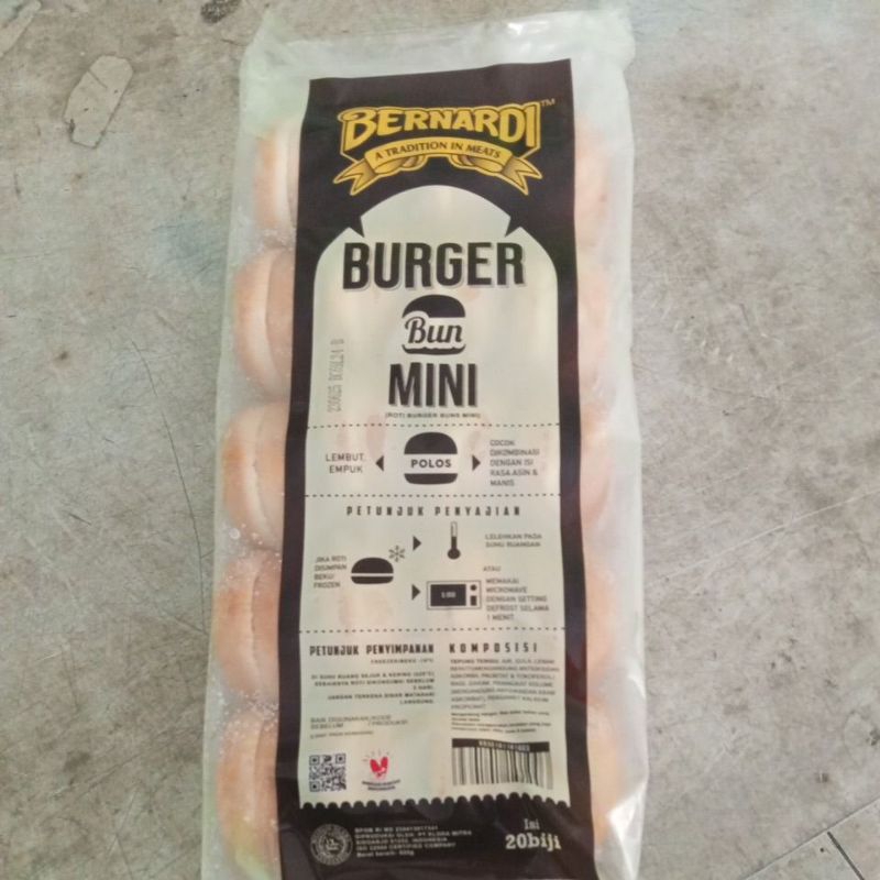 

Roti mini Bernardi isi 20pcs