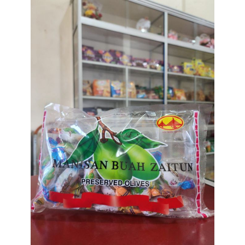 MANISAN BUAH ZAITUN TANPA BIJI