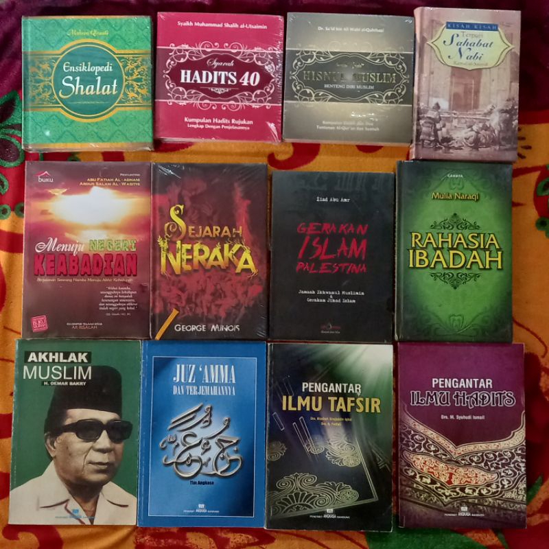 BUKU BACAAN PENGANTAR ILMU TAFSIR ILMU HADITS JUZ'AMMA DAN TERJEMAHANNYA AKHLAK MUSLIM RAHASIA IBADA
