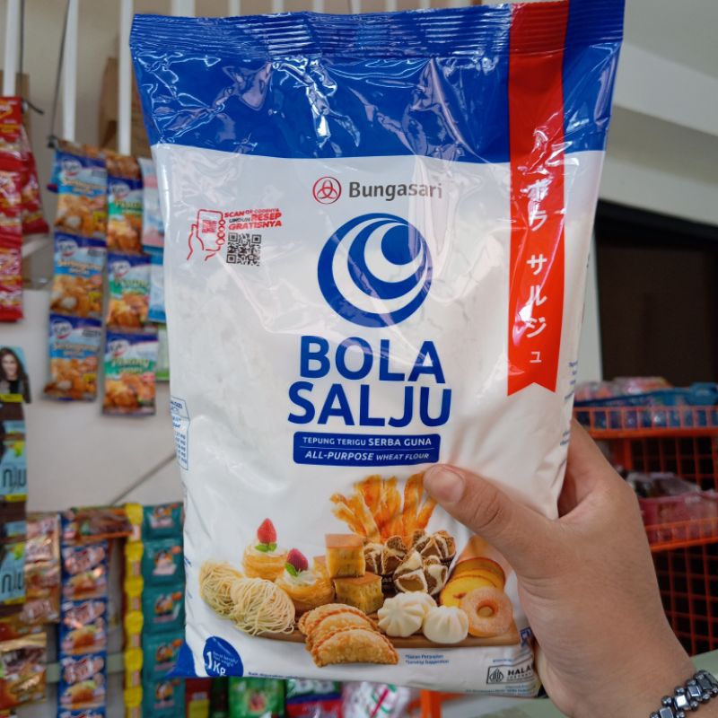 

Bungasari Bola Salju Tepung Terigu Serba Guna 1kg