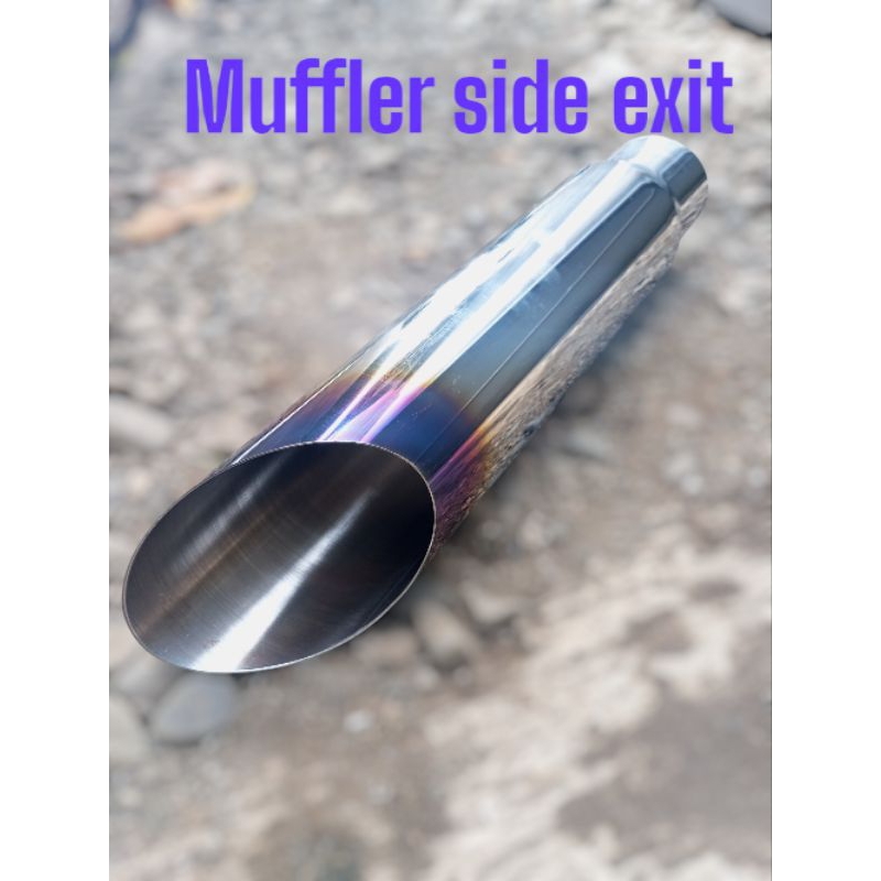 muffler side exit mobil diesel tailpipe side exit mobil diesel pajero fortuner panther hilux