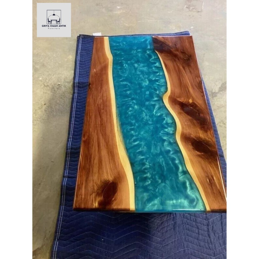 meja resin minimalis/meja ruang tamu/meja kayu kombinasi resin//meja resin/meja terbaru/meja kayu/me