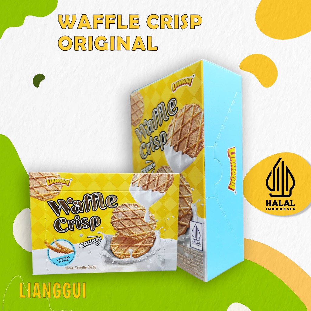 

LIANGGUI - WAFFLE CRISP ORIGINAL 68 GRAM