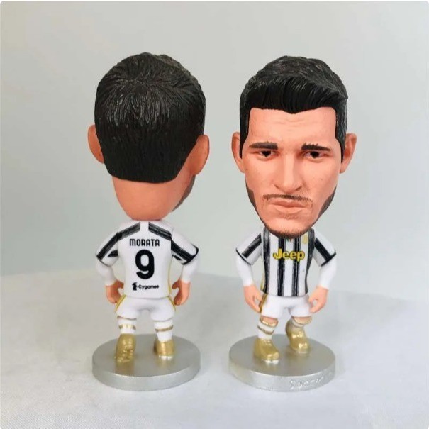 Action figure Alvaro Morata Juventus 2020 soccerwe