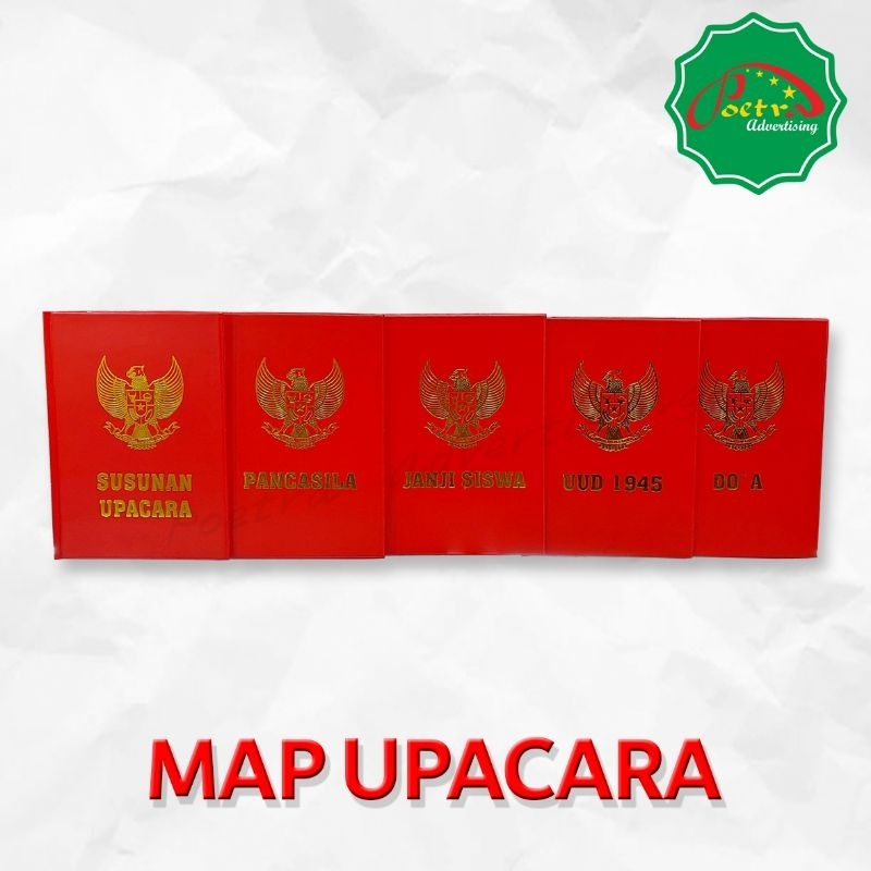

Map Upacara 1 Set ( Isi 5 pcs ) Map Sekolah / Map Kantor Warna Merah Kualitas Terbaik