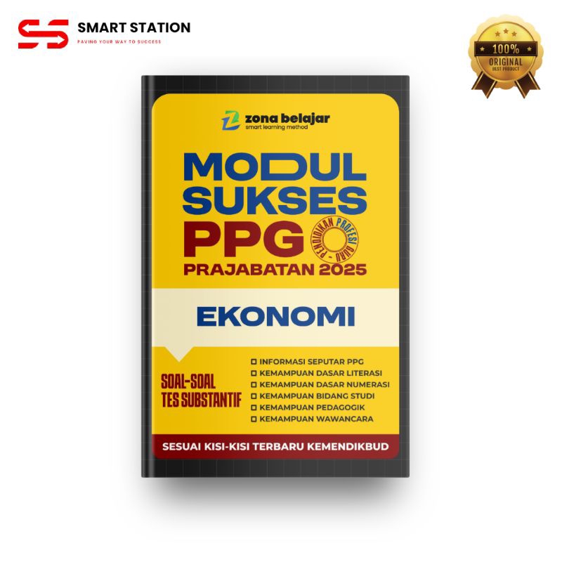 100% ASLI - Modul PPG Terbaru Bidang Studi EKONOMI 2025