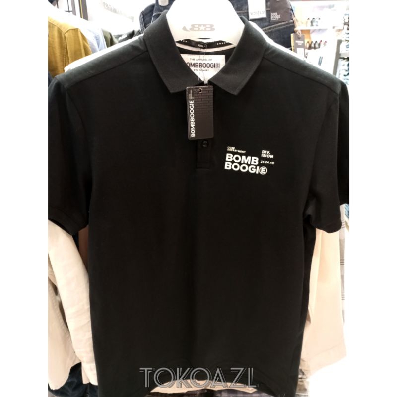 Polo Shirt Bombboogie Original E08BK Size S/M/L/XL