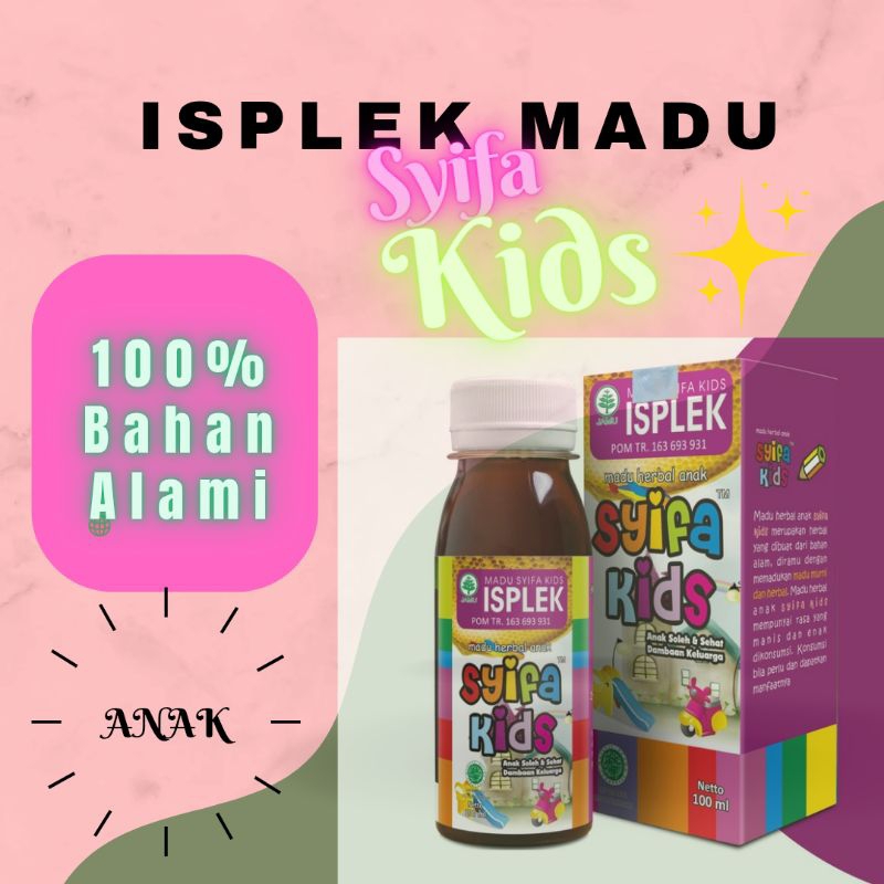 

MADU ISPLEK HERBAL UNTUK ANAK ISPA DAN FLEK PARU