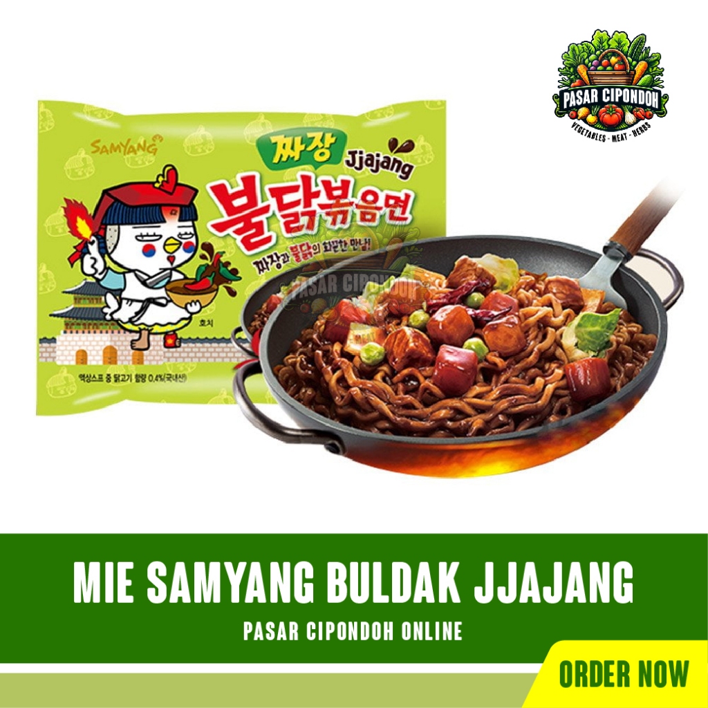 

Mie Samyang Buldak Jjajang Hot Chicken Flavor Ramen 140 gram 1 Pcs - Pasar Cipondoh Tangerang