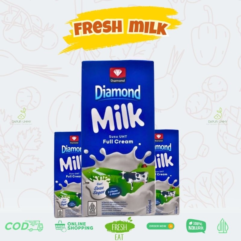 

DIAMOND • Fresh Milk Full Cream 1000ml
