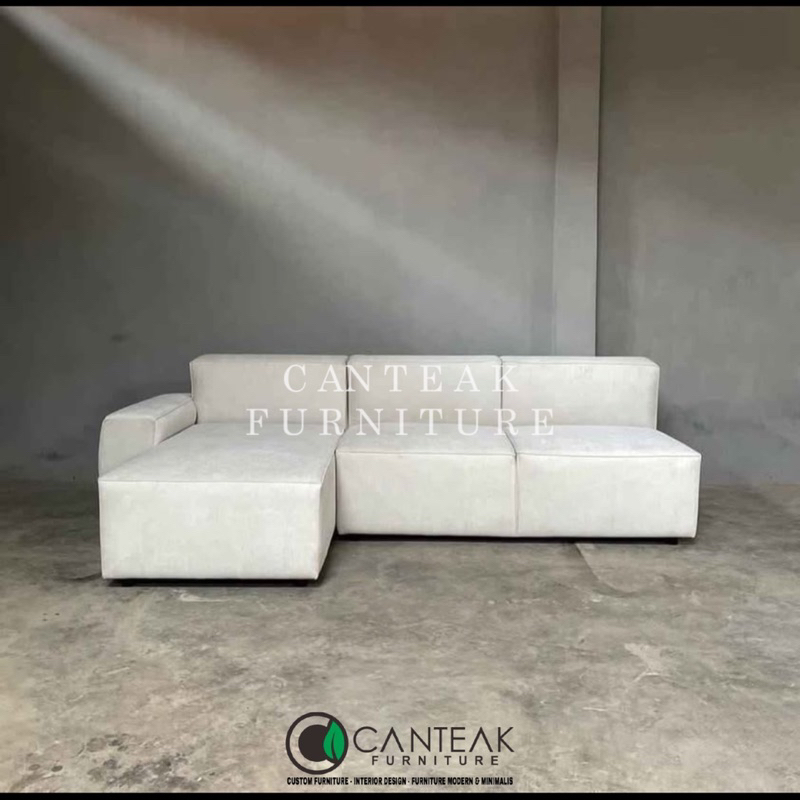 SOFA TAMU L-SOFA MINIMALIS-SOFA TAMU MINIMALIS