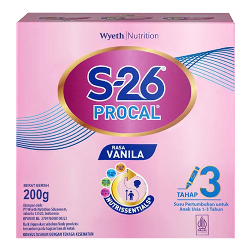 

S26 - S26 PROCAL TAHAP 3 SUSU PERTUMBUHAN ANAK 1-3 TAHUN VANILLA