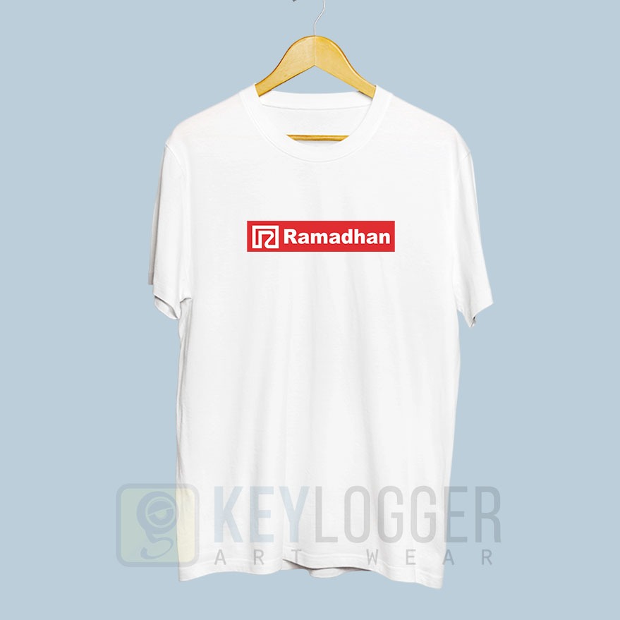 Baju Kaos Plesetan Lucu Unik Logo Merek islami Ramadhan Ramayana 99