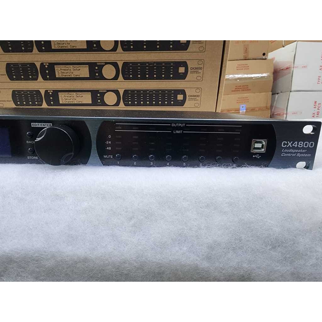DLMS SPEAKER MANAGEMENT DBX CX4800 / CX 4800 – 4IN 8OUT NEW