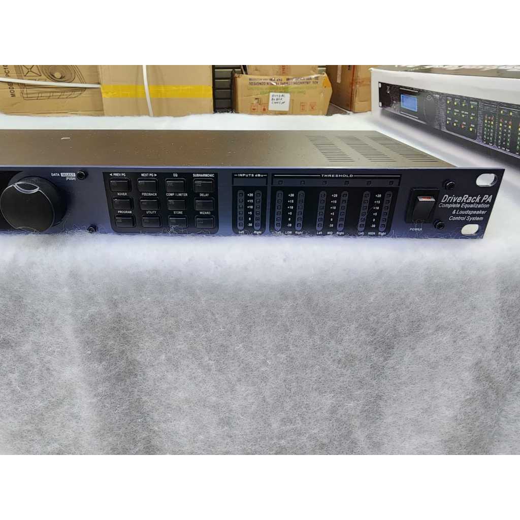 speaker Management DBX Drive Rack PA / DBX -PA – Full Komponen Fitur Fungsi
