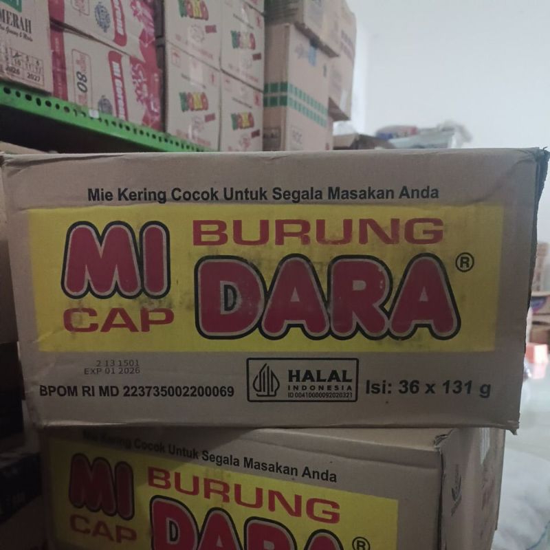 

Mi Cap Burung Dara 1 dus (36 pcs)