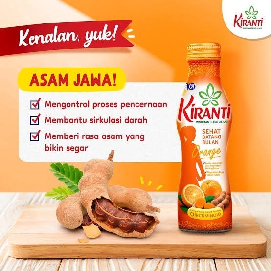 

GFD Kiranti Datang Bulan Orange Isi 3pc x 150ml ED DESEMBER 2025